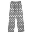 thumbnail image 5 of Gytharion Womens Pajama Sets Cute Star Print Sleepwear Sets Long Sleeve Button Down Lapel Top and Long Pant Pj Sets 2 Piece Loungewear Outfits with Pockets, 5 of 5