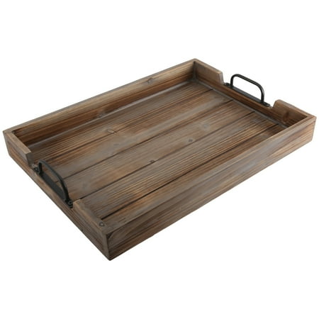 

Wood Breakfast Tray Decorative Table Tray Bed Tray Table Tea Tray with Handles