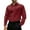 Burgundy, variant on Wyobmus Mens Twill Dress Shirts Solid Long Sleeve Stretch Wrinkle-Free formal Shirt Business Casual Front Button Shirts White