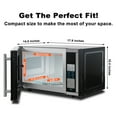 thumbnail image 3 of Smad Countertop Microwave Oven 700W 10 Power Levels 6 Auto Menus 0.7 cu ft, 3 of 11
