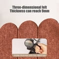 thumbnail image 4 of NWOKYZGH 1 Packs Scratching Board Wall Mounted Matted Wools Scratch Pad Climbing Panels Durables Scratch-Proof Furniture Wall Sofa Protection, 4 of 6