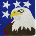 thumbnail image 4 of Tahoe Tack 34" x 38" American Pride Bald Eagle New Zealand Wool Western Saddle Blanket, 4 of 4