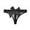 Black, variant on Thongs for Women Sexy See Through Thong Underwear Women