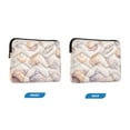 thumbnail image 7 of FORMRS 13-13.3 inch Laptop Sleeve Case Soft Carrying Quilted Computer Bag Cover, Orange Watercolor Seashells, 7 of 7