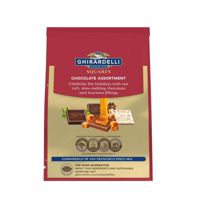 GHIRARDELLI Limited Edition Holiday Chocolate Assortment SQUARES