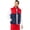 Classic Navy, variant on Men's Colorblock Puffer Vest, Vapor Grey, X-Large
