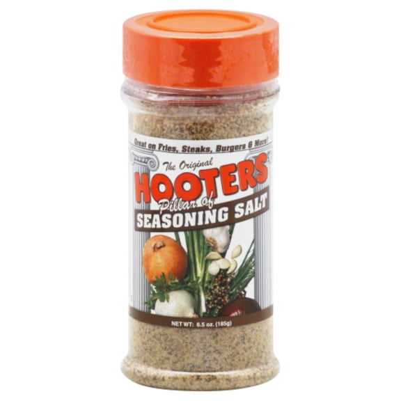 The Original Hooters Pillar of Seasoning Salt 6.5 oz. Shaker