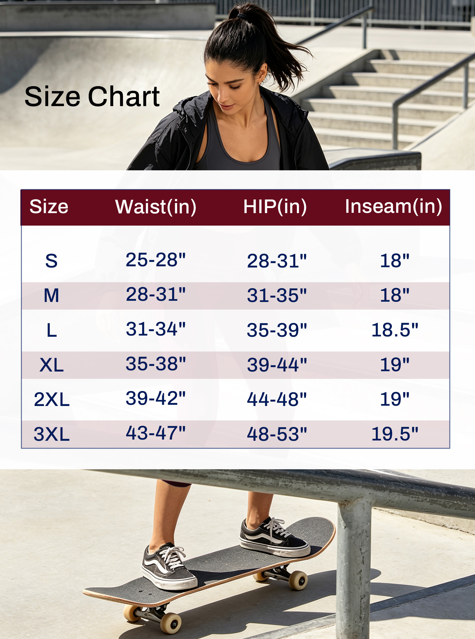 Neleus Women's Tummy Control High Waist Capri Leggings photo 6