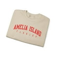 thumbnail image 3 of Amelia Island Florida Sweatshirt Gifts Crew Neck Shirt Long Sleeve Unisex, 3 of 4