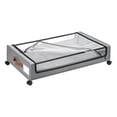 thumbnail image 1 of Caja de almacenamiento debajo de la cama con ruedas | Organizador de gran capacidad para ropa, zapatos, libros | El marco de tela y metal 600D soporta hasta 66 libras | Etiqueta de ventana, 1 of 5