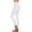 White plus size leggings for women a1, variant on Cagogo Women Plus Size High Waisted Stretch Leggings Solid Casual Workout Yoga Athletic Long Pants Lounge Running Tights, Gray S