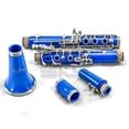 thumbnail image 4 of SKY Blue ABS Bb Clarinet with Case, Mouthpiece, 11 Reeds, Care kit and more, 4 of 4