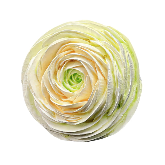 Clip de ventilación con flores artificiales, adorno único para decoración de interiores de automóviles, mini, reutilizable Verde