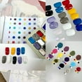 thumbnail image 1 of Solid Nail Gel Palette Mud Painting Spring Summer Color For Nail Art Design, 1 of 8