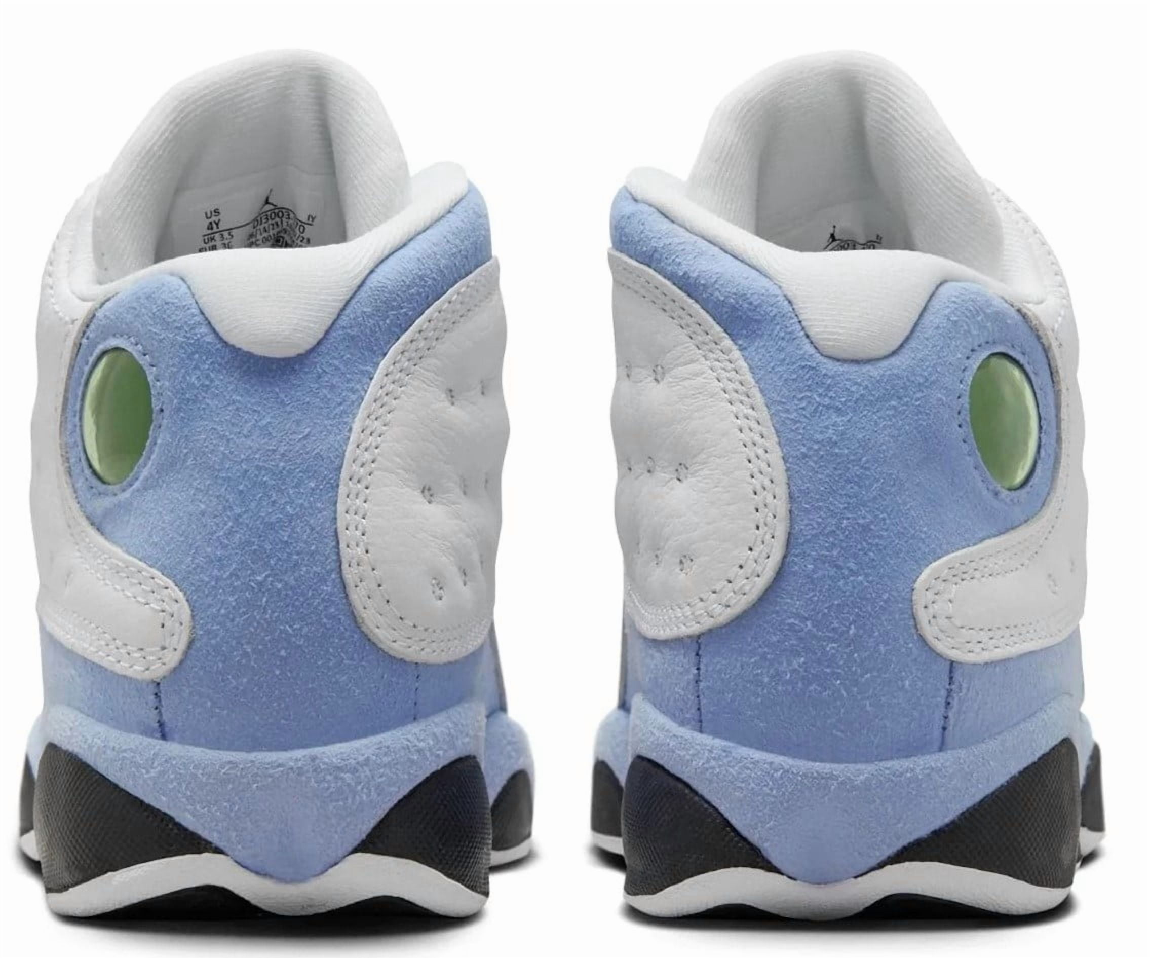 retro 13 blue and yellow