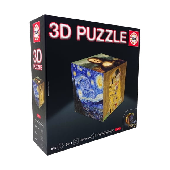 Educa 3D Cube Puzzle - Art: 216 Pcs