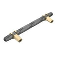 thumbnail image 4 of Amerock Bp36649l London 5-1/16" Center To Center Bar Cabinet Pull - Black Bronze / Satin, 4 of 7