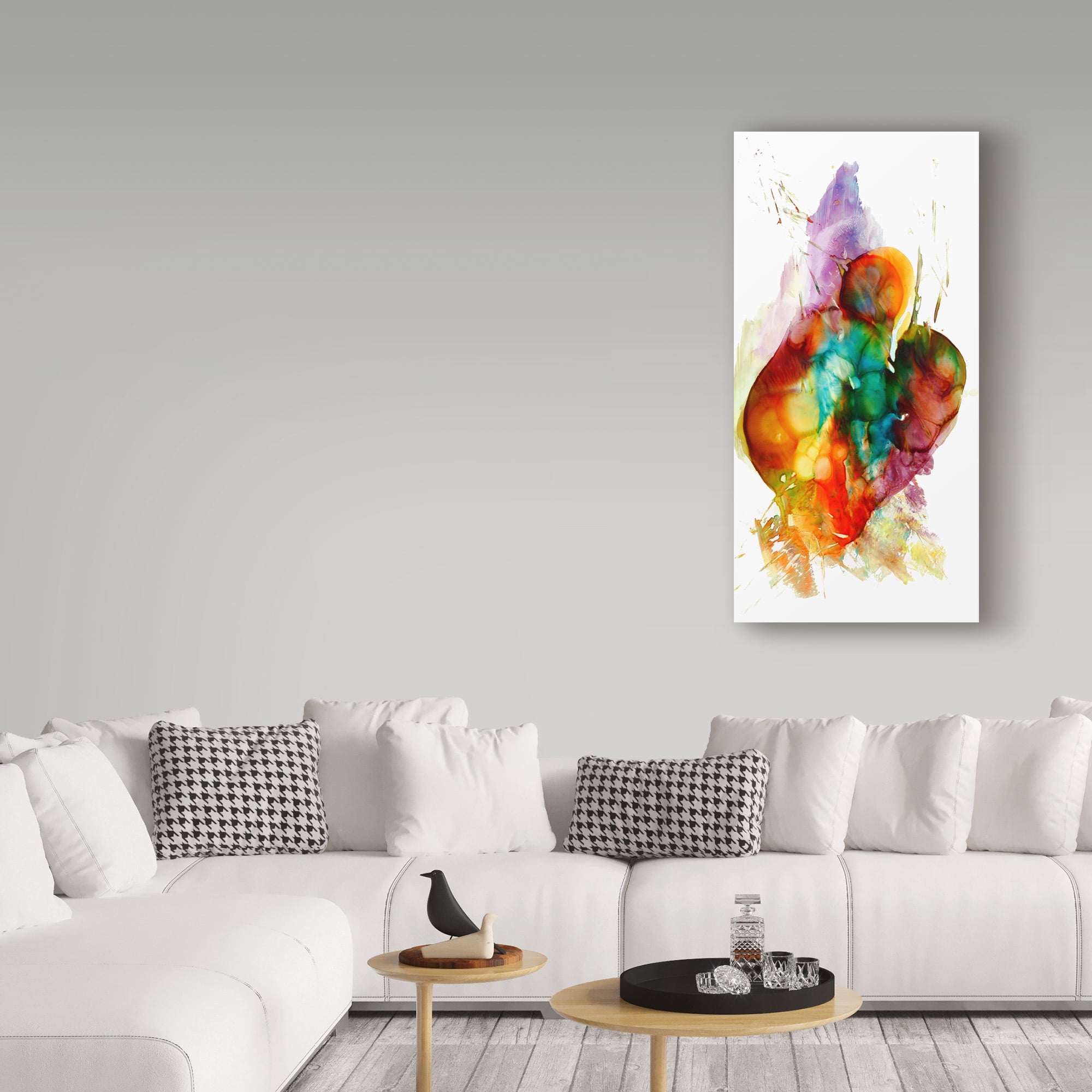 Trademark Fine Art 'Abstract number 14' Canvas Art by Masters Fine Art