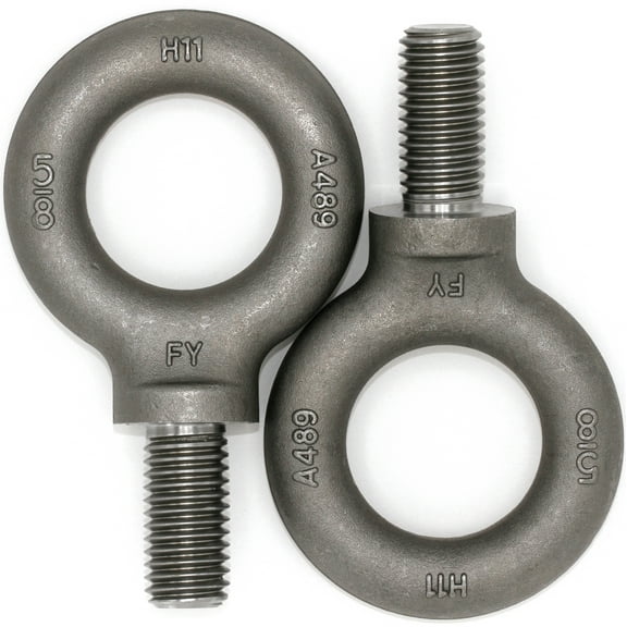 2 Pcs Lifting Shoulder Eye Bolts 5/8"-11 X 1-1/4"