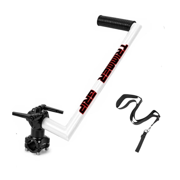 Upgraded Weed Eater Handle – String Trimmer Handle Extension Back Saver, Ergonomic Weed Wacker Grip with Adjustable Shoulder Strap for Lawn Care, Landscaping & Yard Trimming