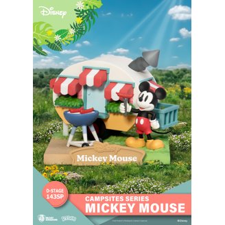 Disney 13-Piece Holiday Village Set with Musical Indoor Characters