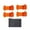 Orange, variant on Colaxi 4 Pieces Reflective Guy Lines Climbing Ropes Heavy Duty with Storage Bag Camp Ropes Tent Cords for Backpacking Outdoor Sports Orange