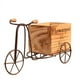 thumbnail image 1 of Soporte para plantas en forma de bicicleta, maceta de alambre de metal de hierro forjado para jardín, patio, oficina y decoración de exterior e interior., 1 of 6
