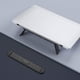 thumbnail image 3 of Soporte portátil p/comp. escritorio, liviano y ergonómico, altura ajustable, notebook 13"-17", negro, 3 of 3