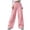 ❧344-Pink, variant on Xuyuer Women's Loose Casual Pocket Straight Cargo Pants - Relaxed Work Bottoms for Outdoor and Hiking, Pants for Women