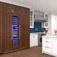 thumbnail image 4 of KoolMore Reserve Panel Ready 30 in. Column Refrigerator with 18 in. Wine Cooler and Freezer, 4 of 13