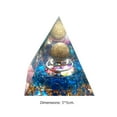 thumbnail image 3 of Pirámide de cristal Likrtyny Libre de BPA Amatista Peridoto, 3 of 3