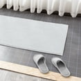 thumbnail image 2 of Subrtex Chenille Microfiber Non Slip Absorbent Soft and Thick Washable Dry Fast Noodle Bath Mat, 2 of 5