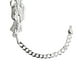 thumbnail image 4 of Pulsera Santa Muerte Lisa Esclava Plata Solida Ley 925 plateado Largo/Ancho: 20 cm x 4 mm, 4 of 4