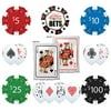 Mayflower Products Casino Night Party Supplies Queen / Jack Place Your Bet Poker Balloon Bouquet Decorations
