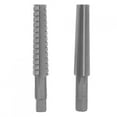 thumbnail image 2 of Machine Reamer, 2pcs Taper Reamer Set, HSS MT2 Taper Fine / Rough Reamer, High Speed Steel Chucking Reamer Cutter Tool, 1.5x12.5cm, Hand Reamers, 2 of 7