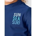 thumbnail image 3 of Conjunto de traje de baño Simple Joys para niño, rashguard tropical, 2T, 3 of 3