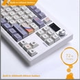 thumbnail image 4 of GMK87 Mechanical Keyboard KIT with Display Screen RGB Backlit Gasket Structure Gaming Hot Swap Keyboard, 4 of 5