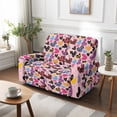 thumbnail image 4 of Xixirimido Recliner Slipcover 6-Pieces Lazyboy Cover for 2 Seat Recliner Chair Covers with Pockets Furniture Protector for Living Room Sofa Slipcover, Hearts Leopard Pink, 4 of 8