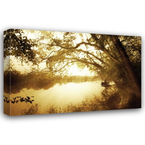 Alan Hausenflock 44x31 Gallery Wrapped Canvas Wall Art Titled - River Oaks II