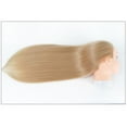 thumbnail image 4 of Health & Personal Care Cosmetology Mannequin Head With Synthetic Hair And Adjustable Stand For Styling Je, 4 of 5