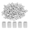 thumbnail image 2 of 800PCS 1/16 Inch Cable Ferrule Set Aluminum Alloy Crimping Loop Sleeve for Wire Rope, 2 of 9