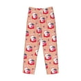thumbnail image 4 of Xecao Bunny And Strawberry Men's Straight Lounge Pajama Pants: The Ultimate in Comfortable Sleepwear, 4 of 9