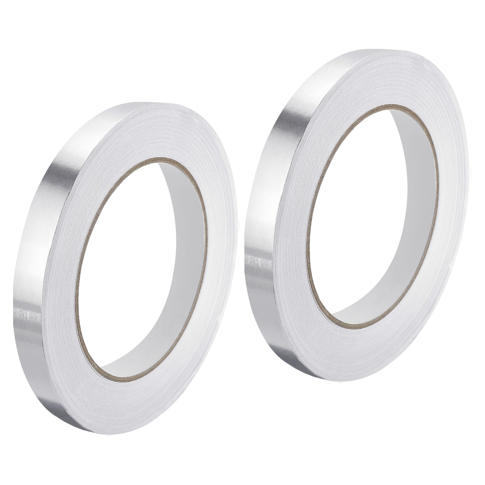 2 Pack Aluminum Tape, 0.59 inch x 49 Yard Foil Tape (1.96 mil) for