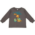 thumbnail image 3 of Inktastic I'm Gonna Be a Big Brother Dino Boys Long Sleeve Toddler T-Shirt, 3 of 5