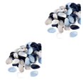 thumbnail image 3 of Moyic Pétalos de dispersión para decoraciones versátiles, 400 piezas, pétalos artificiales de poliéster, pétalos de rosa de seda, color azul oscuro colores variados 2Conjunto, 3 of 6
