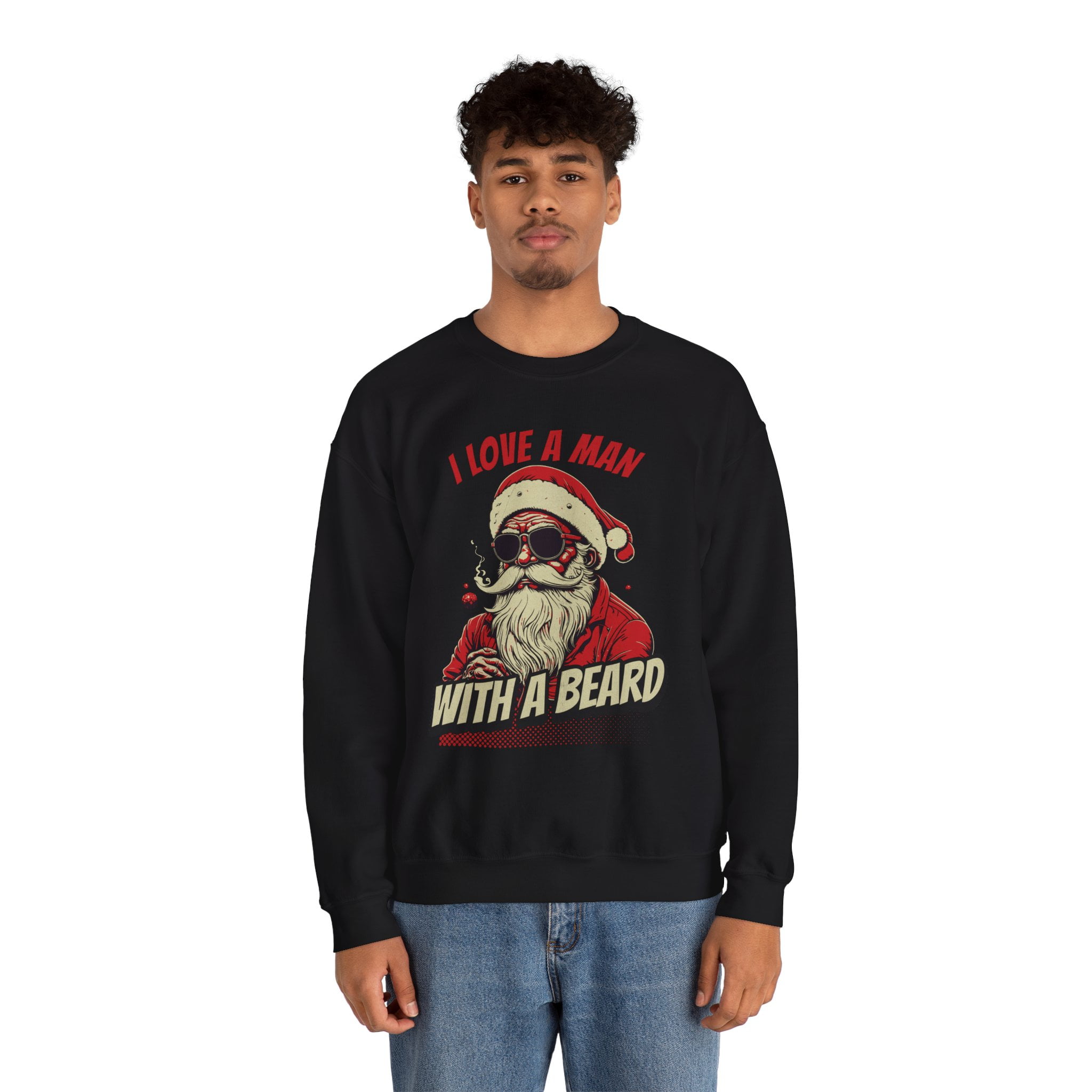 Beard christmas jumper 2025