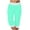 Mint Green-01, variant on REALiKUN Women's Capri Sweatpants Yoga Running Gym Lounge Pants Sports Loose Comfy Athletic Cropped Joggers with Pocket