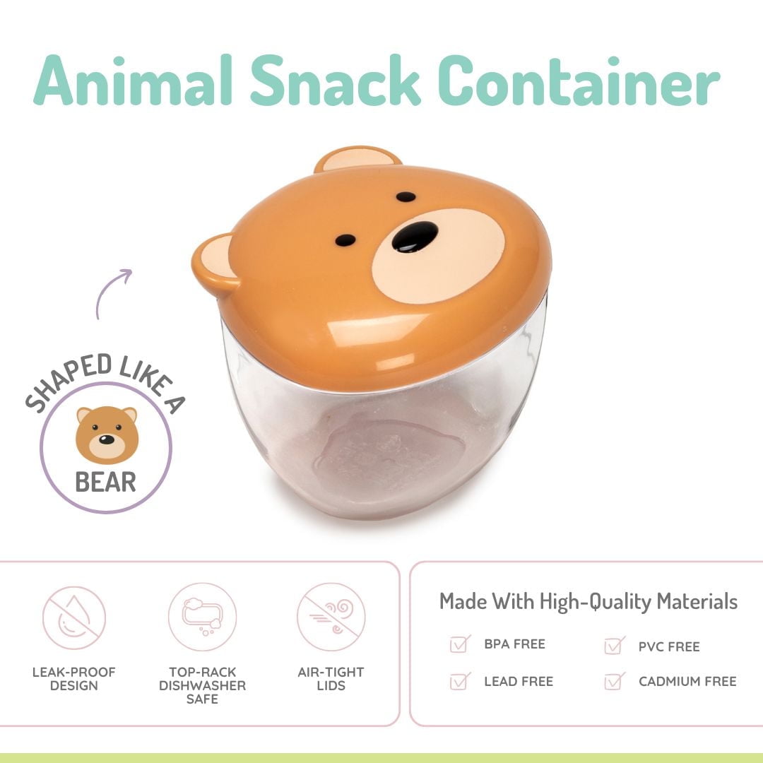 Conteneur de collation pour les tout-petits, enfants et adultes