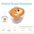 thumbnail image 3 of Melii Snack Containers for Toddler for Kids and Adults - Bear - 1 unit, 3 of 7