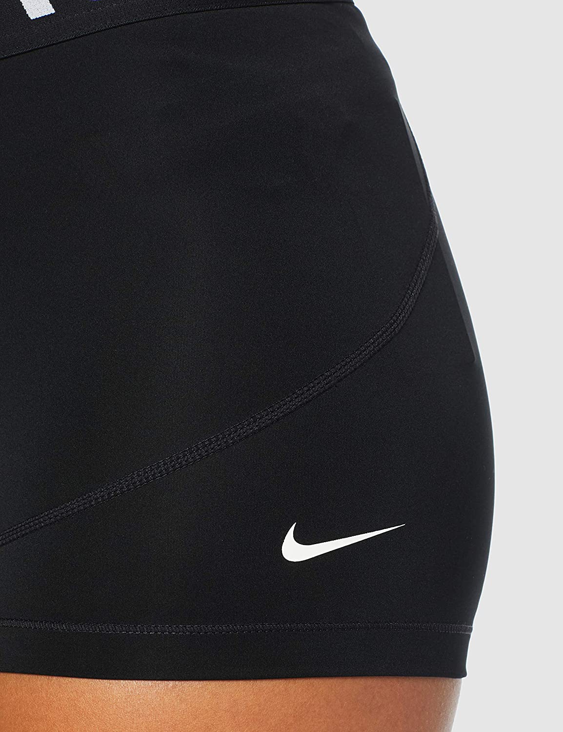 Nike Women's Pro 3" Athletic Shorts Black photo 3
